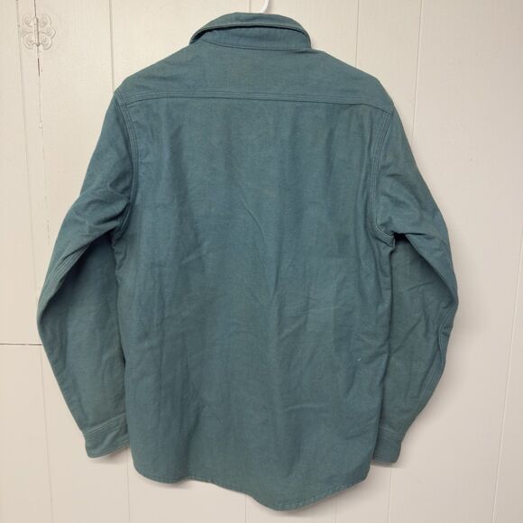 Vtg Carhartt Rugged Outdoor Wear Button Down Shirt Canvas Workwear Faded Men M - Picture 10 of 10